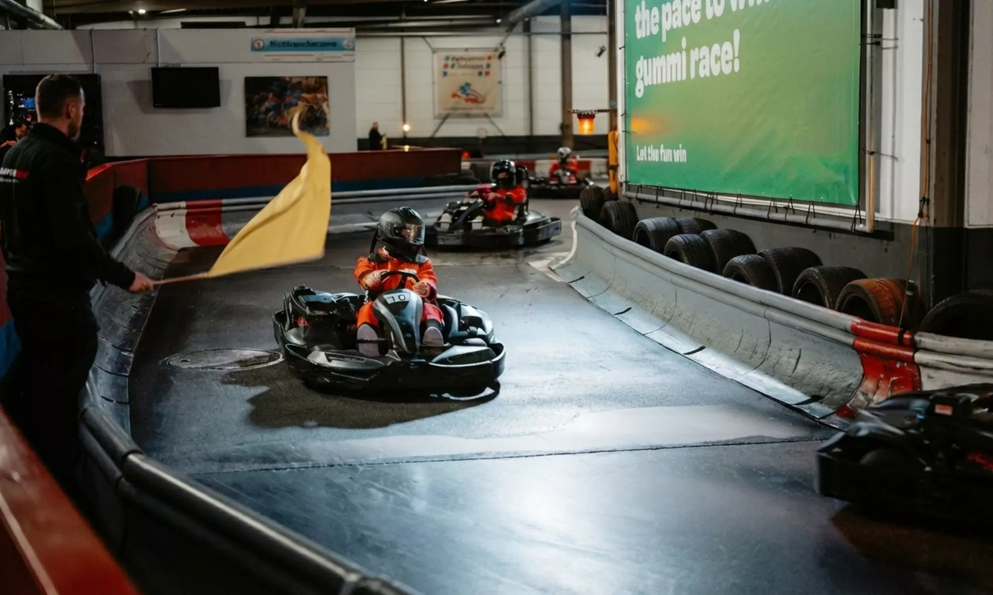 Bis zu 50 Minuten Go-Kart-Spaß mit bis zu 65 km/h – für bis zu 2 Per.
