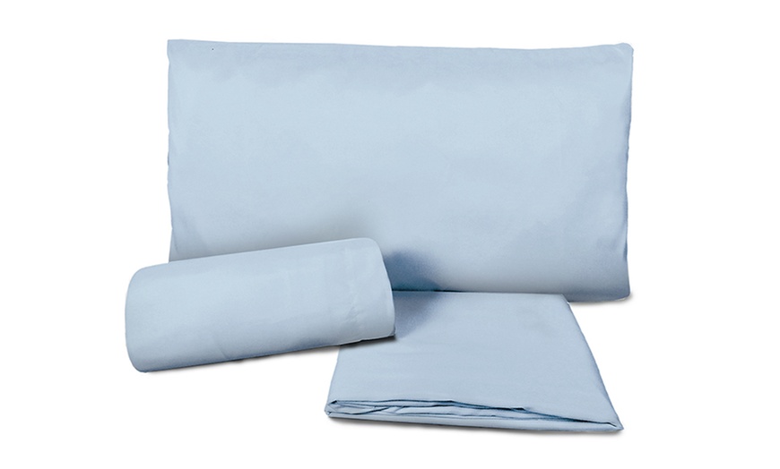 Image 6: Completo lenzuola in 100% microfibra Made in Italy