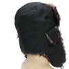Image 10: Faux Fur Wind-Resistant Trooper Hat