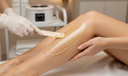 1 x Lycon Waxing für 1 Person für 1 mittlere Zone nach Wahl - Renata Kosmetik bei Estilo Brasil