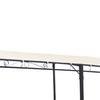 Image 2: Gazebo pergola in acciaio e poliestere o copertura