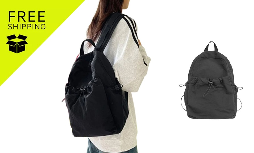 Image 1: Large Capacity Casual Backpack