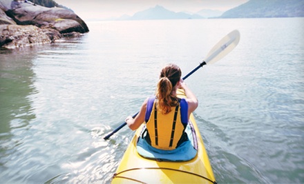 $28 for Three-Hour Double Kayak Rental or Two-Hour Standup Paddleboard Rental for Two from Brentwood Bay Resort & Spa ($56 Value) - Primary Image