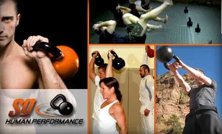 $40 for One Month of Unlimited Kettlebell Classes Plus a Functional Movement Screening at SG Human Performance ($169 Value) - Primary Image
