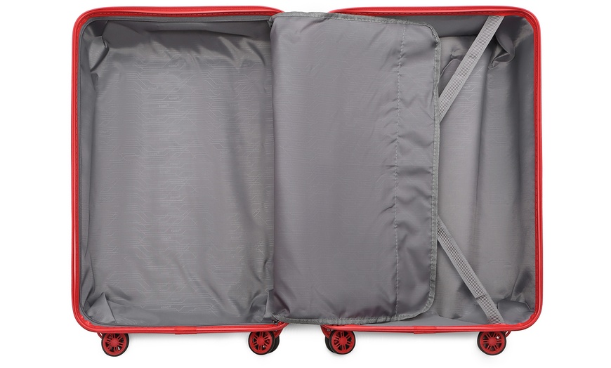 Image 20: One or Four Lightweight Suitcases with TSA Locks