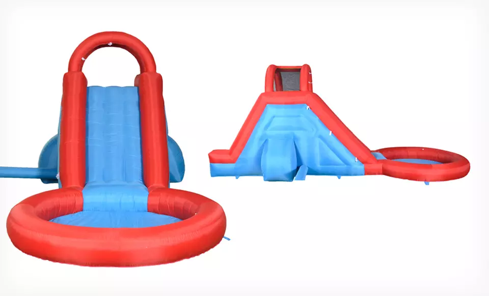 Inflatable Backyard Water Slide and Pool - Second Medium