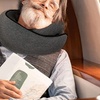 Image 4: Memory Foam Travel Pillow with Storage Bag