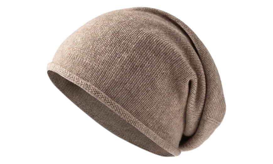 Image 6: 1 oder 2x Unisex-Beanie aus 100 % Wolle