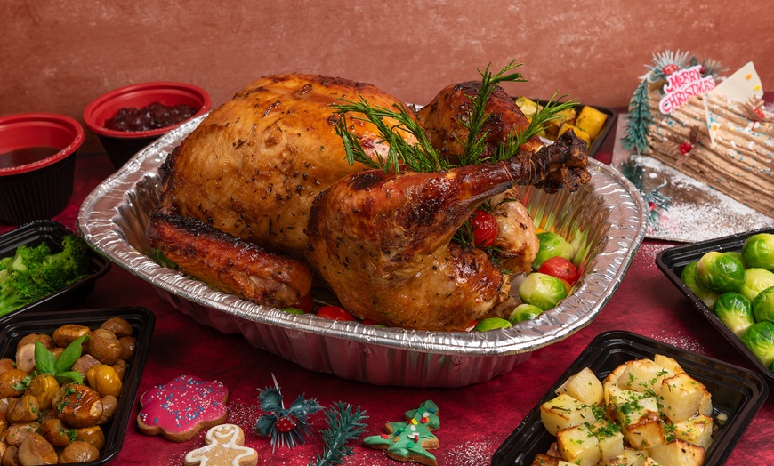 Image 5: 6 to 8 People Turkey or 8 to 10 People Beef Wellington Feast w/ Sides