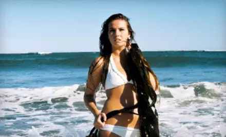 Women’s Organic Hair-Styling Package or Organic Styling-and-Highlights Package at Bish Salon (Up to 60% Off) - Primary Image