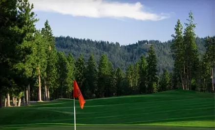 18 Holes of Weekday or Weekend Golfing for Two with a Cart at The Highlands Golf Course in Post Falls - Primary Image