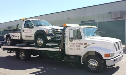 Emergency Roadside Services - NO Tow service includes Lock Out, Tire Change, Jump Start - Las Vegas Towing