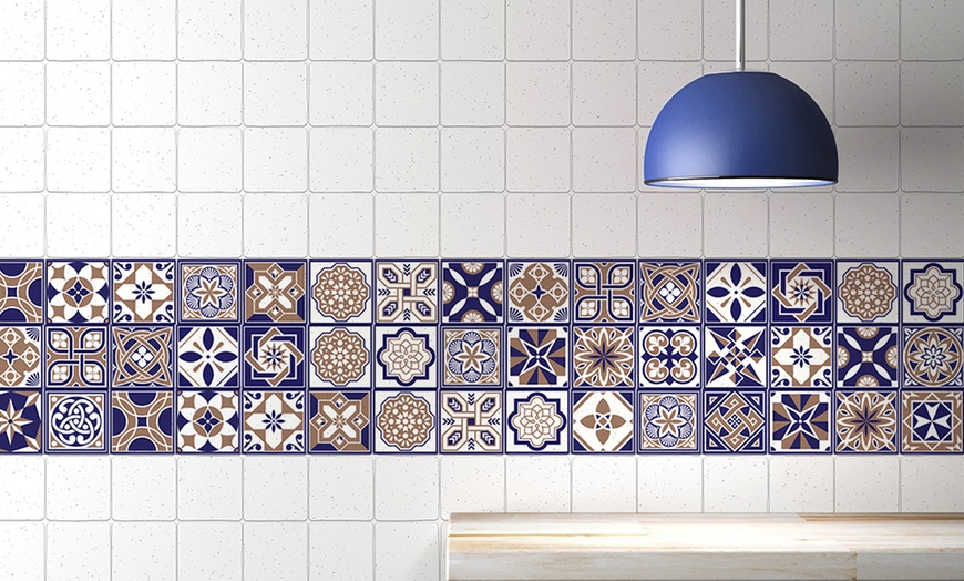 Image 8: Tile Stickers for Bathroom