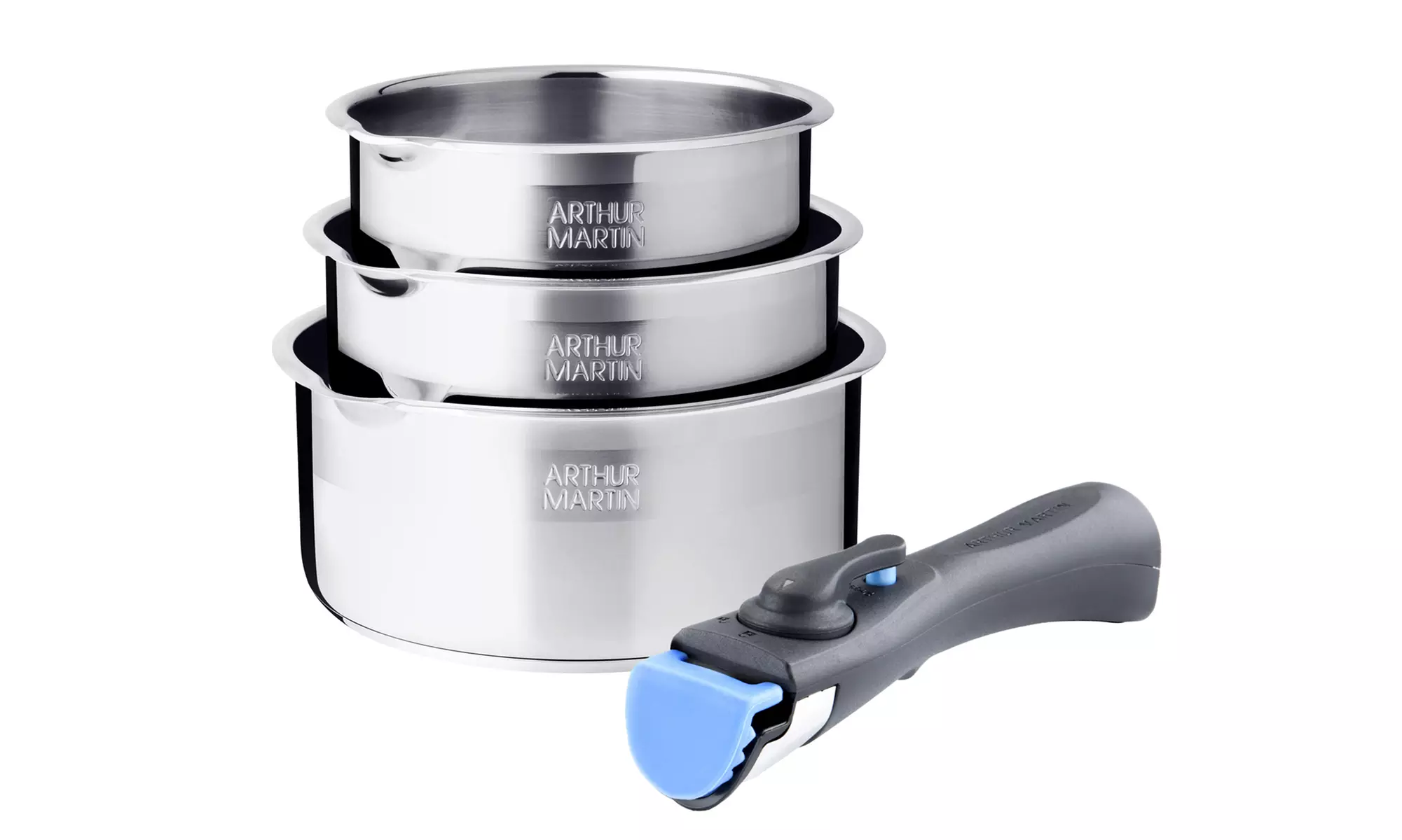 Batería de cocina de acero inoxidable de Arthur Martin - Primary Image