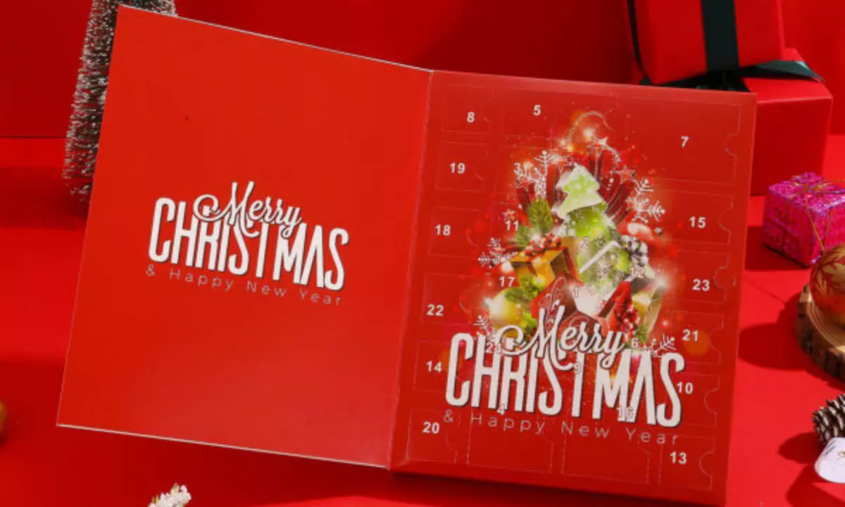 Christmas-Themed Advent Calendar Unicorn Jewellery Blind Box