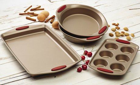 Rachael Ray Cucina Nonstick Bakeware (4- or 10-Piece Sets)