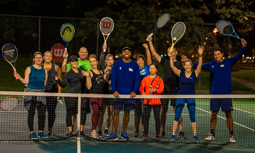 Image 1: Join High-Demand Tennis Group Lessons for Adults — Limited Offer