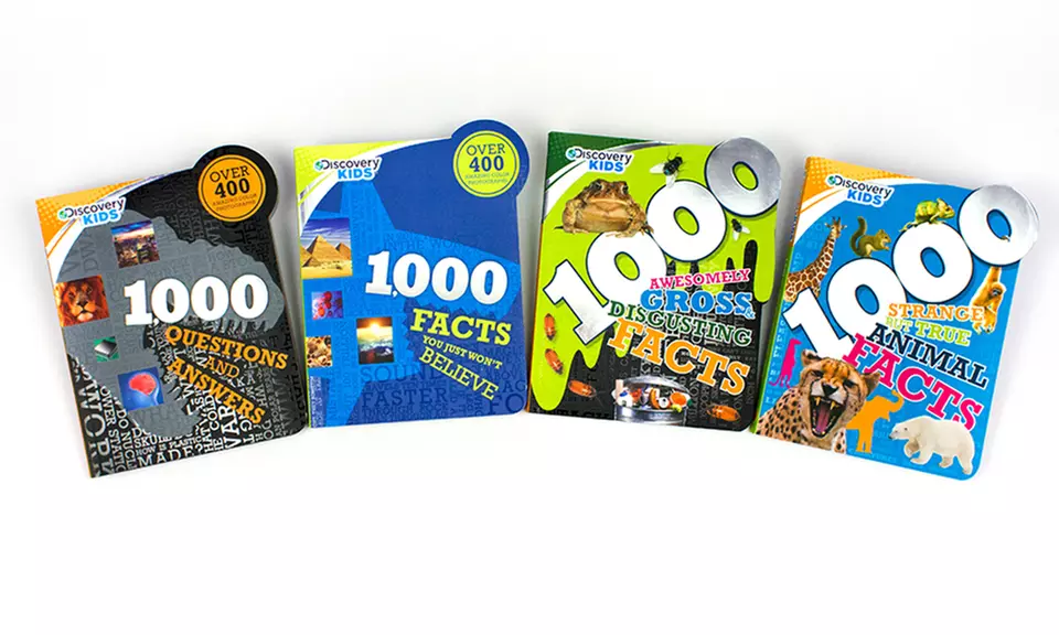 Discovery Kids 4,000 Facts Book Set (4 Books) - Primary Image