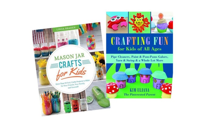 Craft With Kids 2 Book Bundle Groupon