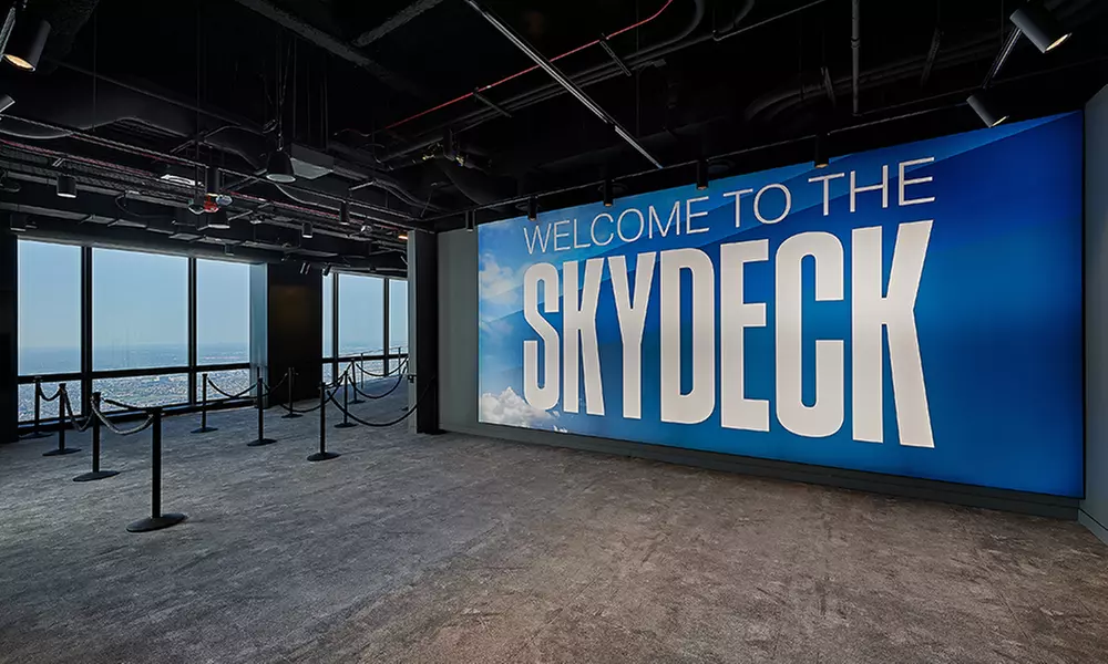 Admission to the Iconic Skydeck and The Ledge at Willis Tower
