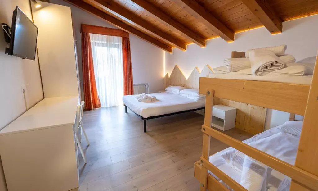 Trento: colazione o mezza pensione e area wellness fino a 4 persone