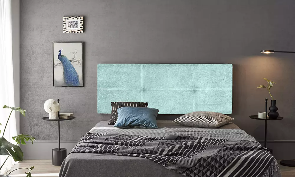 Cabecero Dalia tapizado en tela nido antimanchas Acualine