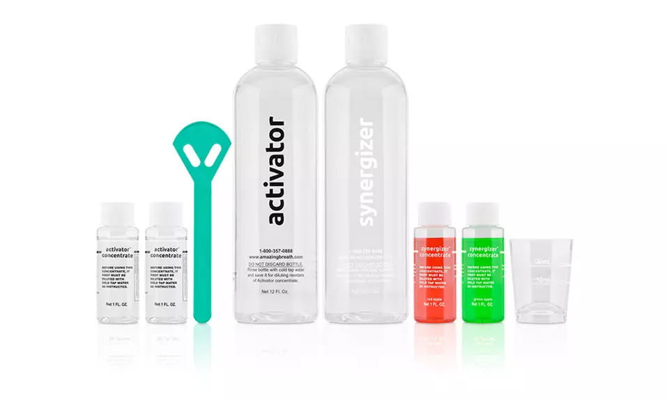 Amazing Breath Starter Kit with One-Month Supply of Product in Various Flavors - Primary Image