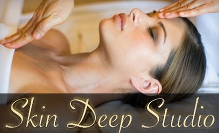 $30 for a 60-Minute Swedish Massage or Custom Facial at Skin Deep Studio & Day Spa - Primary Image