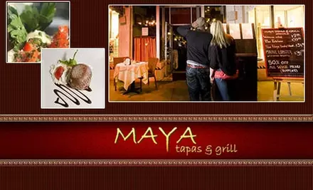 $15 for $38 Worth of Tapas and More at Maya Tapas & Grill on Ocean Drive - Primary Image