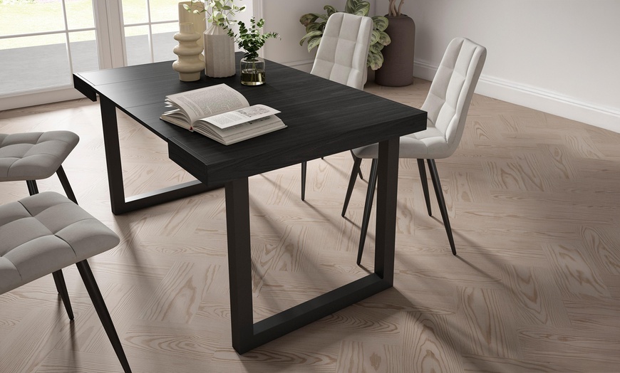 Image 32:  Mesa consola extensible, 140 cm