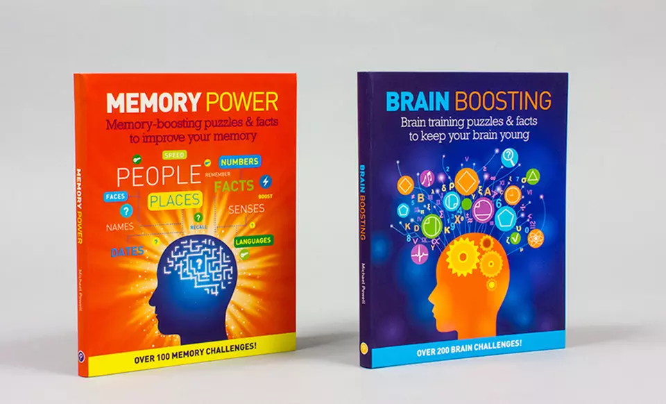 Brain Boosting and Memory Power 2-Book Set - Primary Image