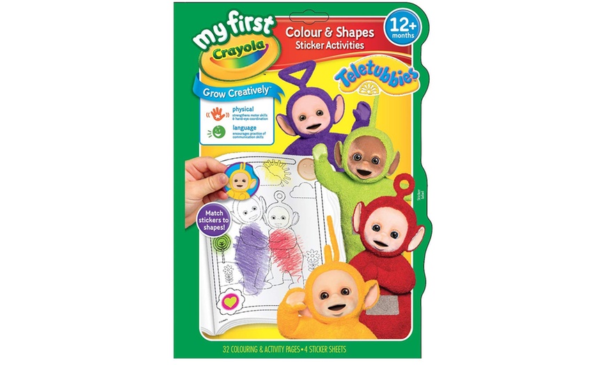 Image 1: Crayola Teletubbies Activity Set