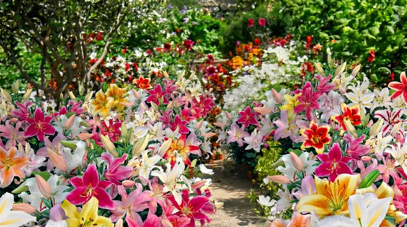 24 or 48 Mixed Giant Oriental Lily Bulbs