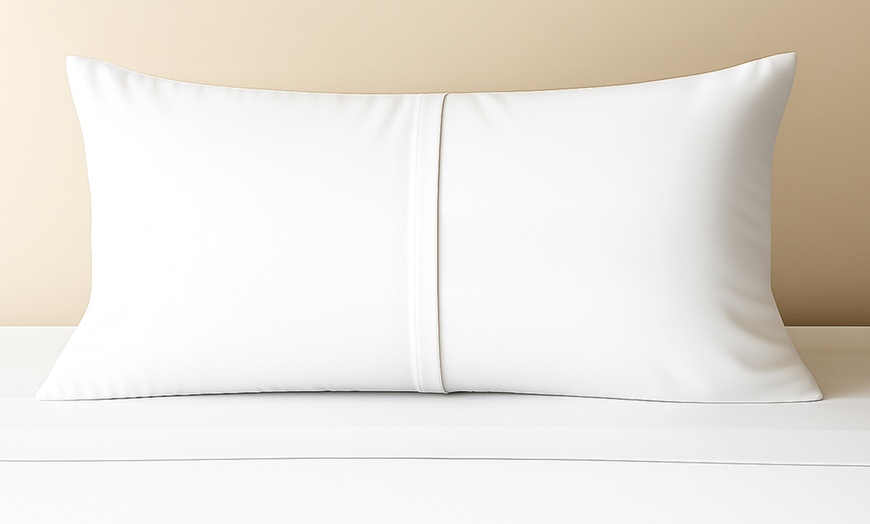 Image 7: Parure de lit blanc en polyester Sampur