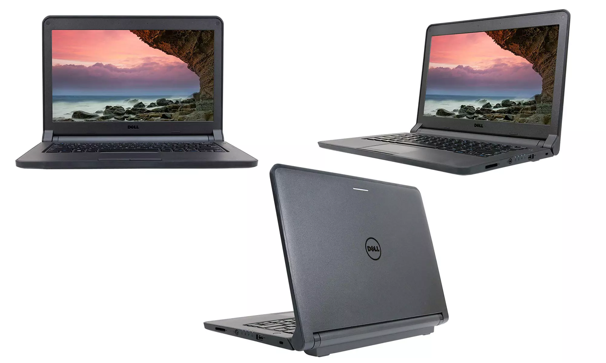 Dell 3350 13.3" Laptop w/ Intel i3-5005U, 8GB RAM, 128GB SSD, & Windows 10 Pro (Refurbished A-Grade) - Primary Image