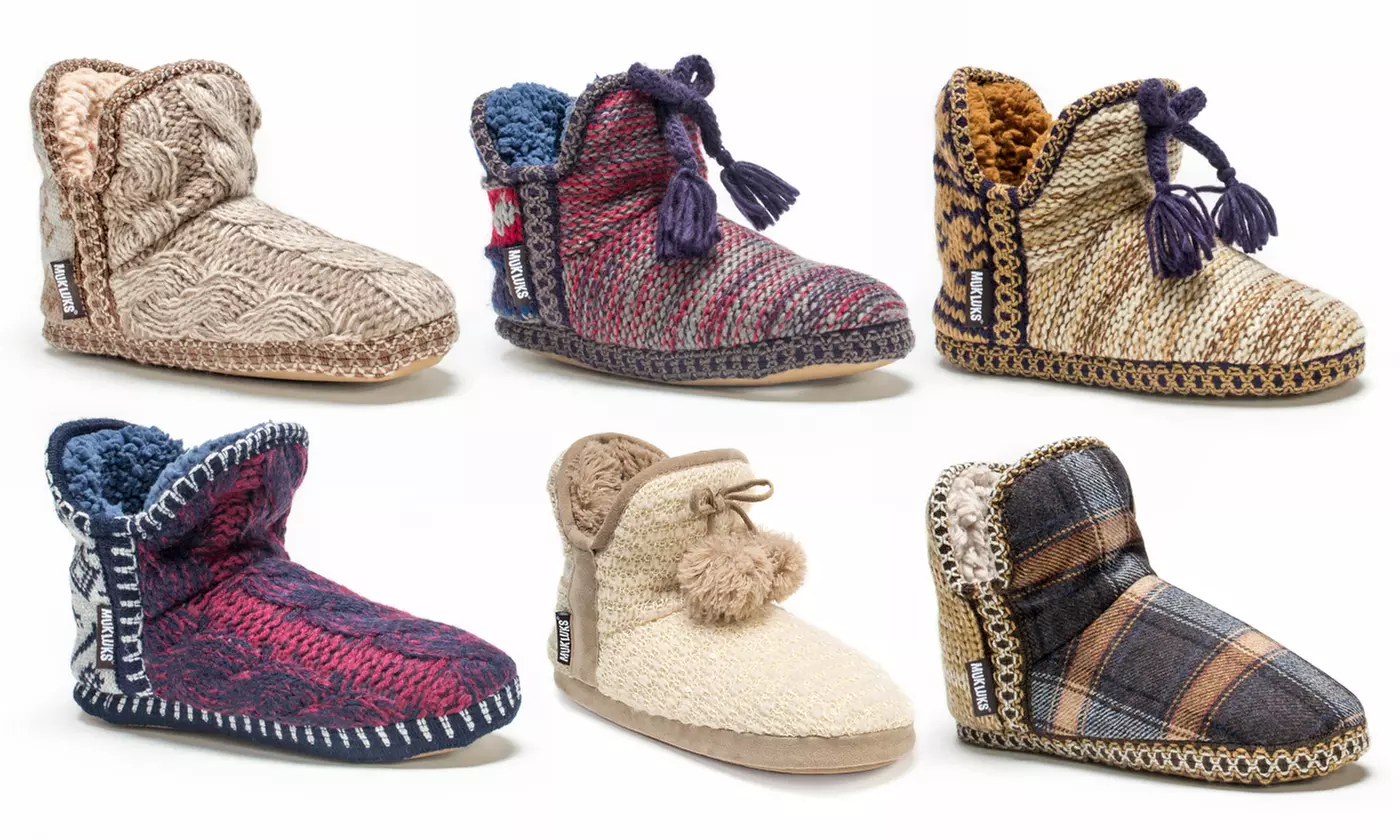 Muk Luks Amira Women's Slipper Booties - Primary Image