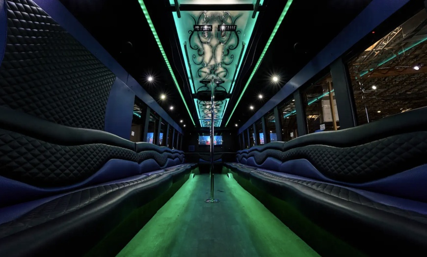 Image 2: Up to 55% Off Vegas Nightclub Party Bus Tour at Turnt Up Tours