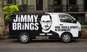 Credit Toward Drinks & Products + Free Delivery from Jimmy Brings