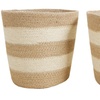 Image 3: Lot de 2 paniers cache-pots tressés