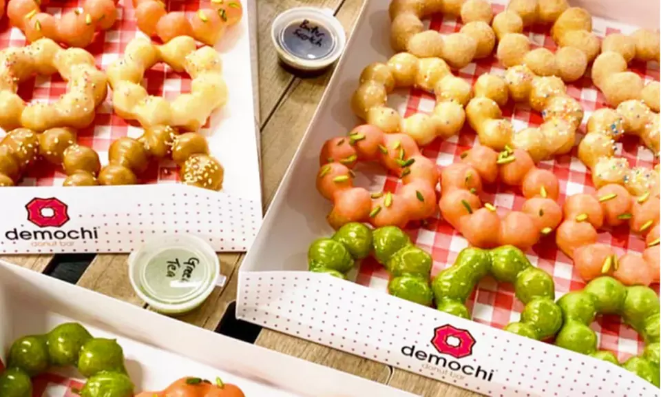 Enjoy a Signature Drink or Light & Chewy Japanese Mochi Donuts!