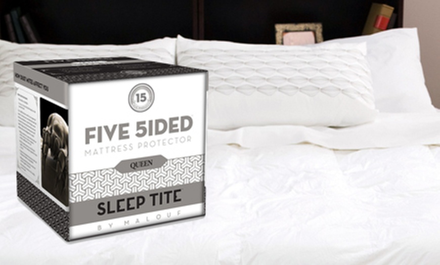 sleep tite 5 sided mattress protector king