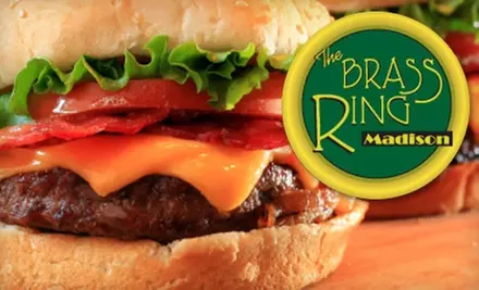 $10 for $20 Worth of Casual Dining, Drinks, and Billiards at The Brass Ring - Primary Image
