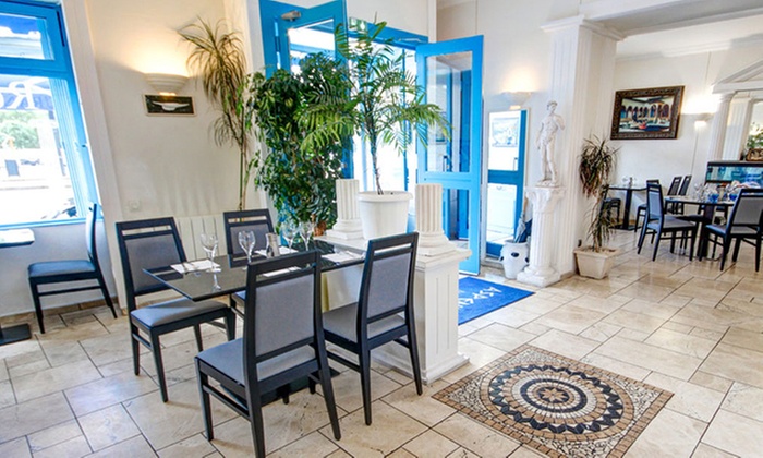 Menu entrée plat ou plat dessert au restaurant Aspendos