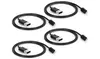 Griffin Apple-Certified MFi Lightning Cables (4-Pack)