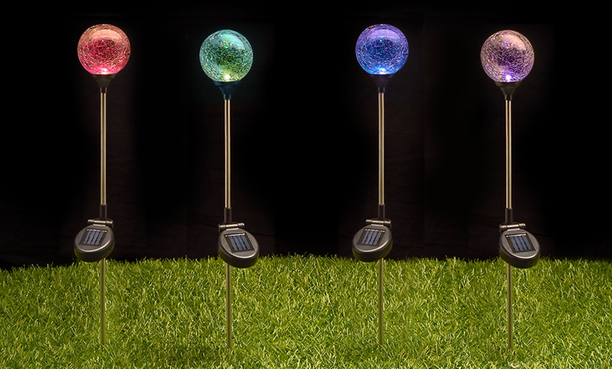 Image 1: Two Colour-Changing Globe Lights