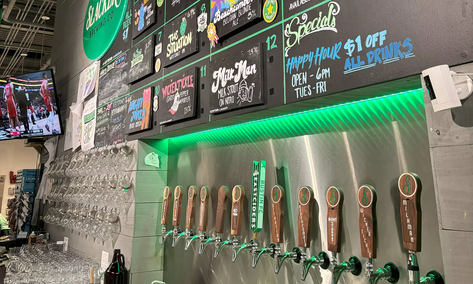 Explore Beer Flights and Tasty Treats at Slackers Brewing Co