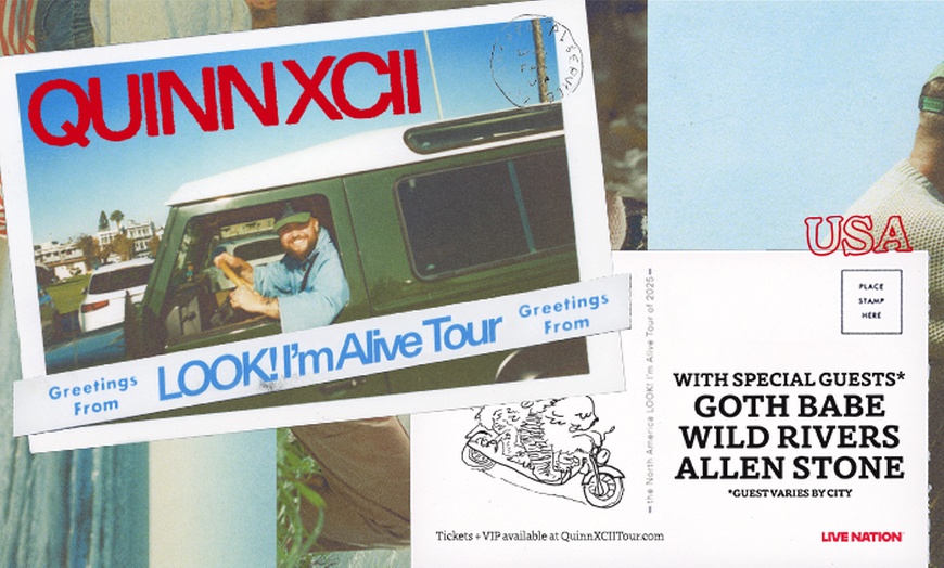 Image 1: Quinn XCII - LOOK! I'm Alive Tour - Up to 55% Off