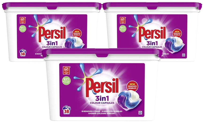 Image 9: Three or Six Packs of Persil Caps 38W Triotube 24.5ml