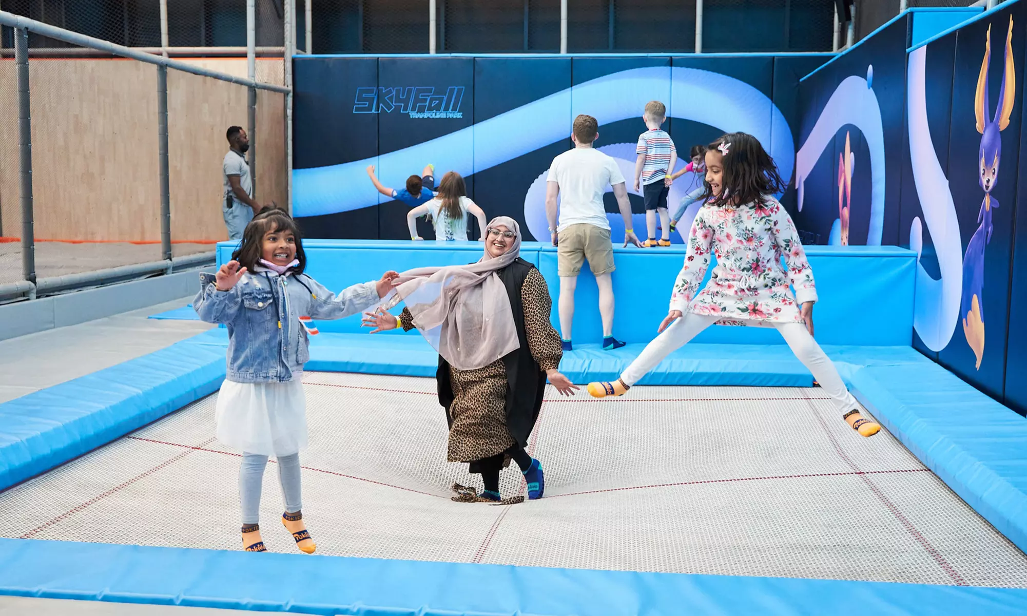 Trampoline Park Experience for 1,2 or 4 Juniors on Weekend or Weekdays