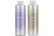 joico blonde life violet shampoo, brightening conditioner 33.8oz with two pumps - Second Medium